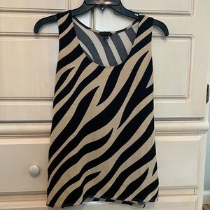 Ann Taylor Zebra Print Blouse